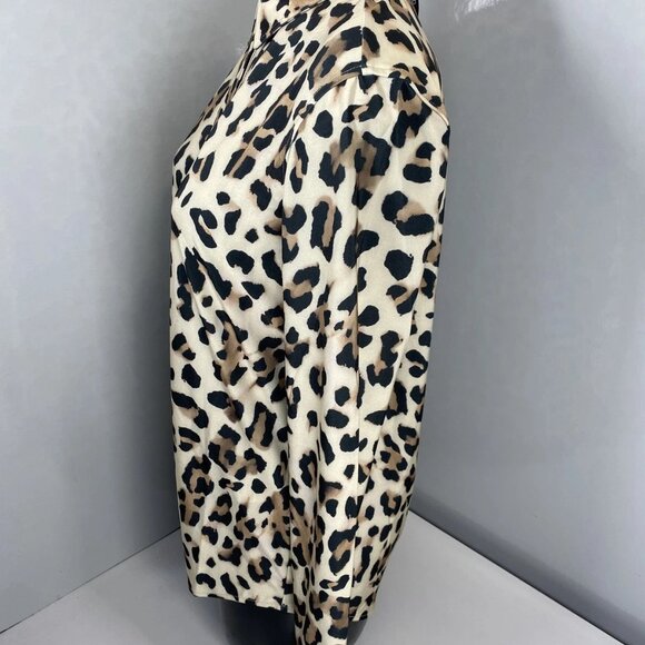 Anatomie “Tania” Cheetah Snap-Front Blouse – Size S (NWT) - Picture 8 of 9